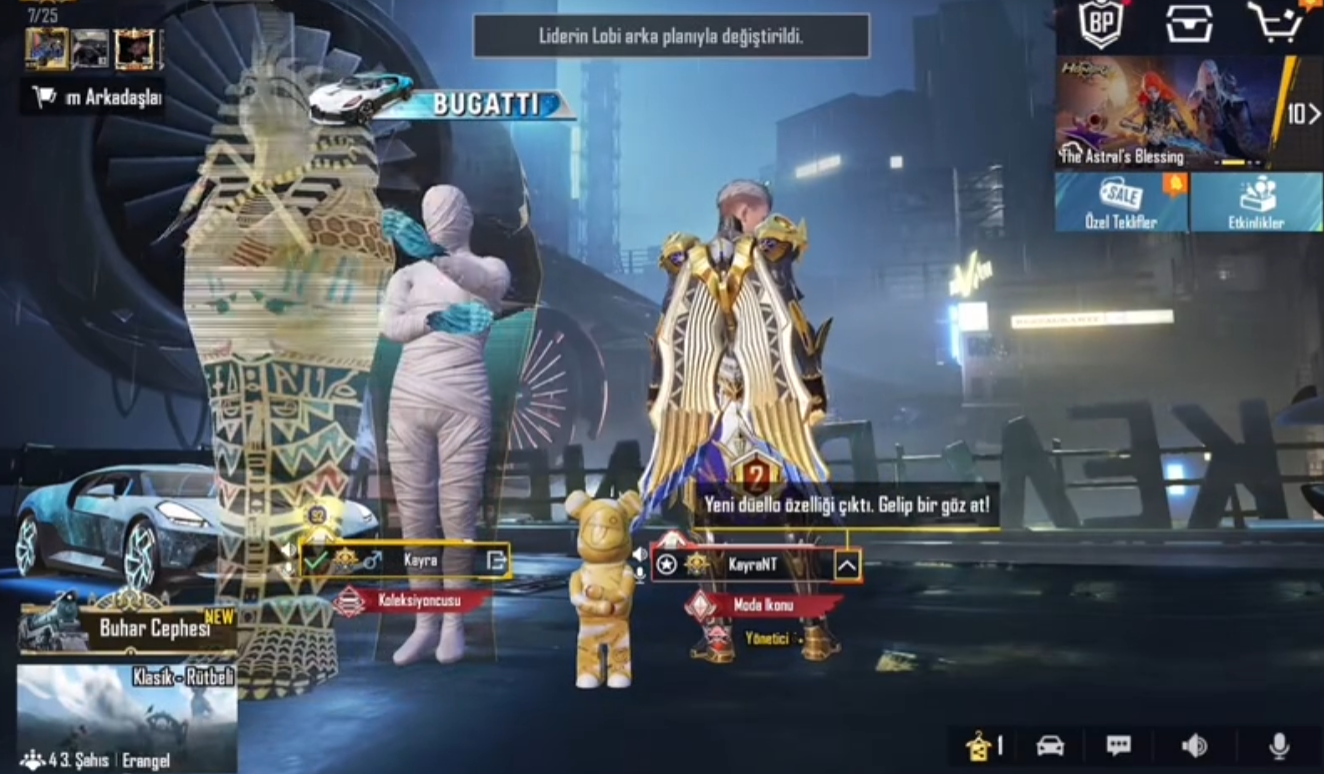 SATILIK PUBG HESABI KAÇIRMAYIN DERİM ALICISINA HAYIRLI OLSUN